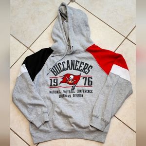 Tampa Bay Buccaneers Womens Hoodie Large With Pocket